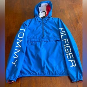 Tommy Hilfiger, Royal Blue, Windbreaker Hoodie